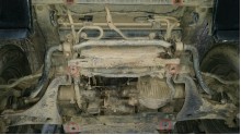 Stalowa płyta pod silnik Mitsubishi Pajero 4 (V80, V90) (2007-2021)