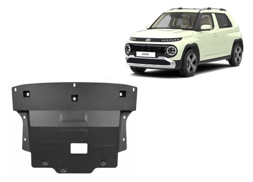 Stalowa płyta pod silnik Hyundai Inster (2024-2026)