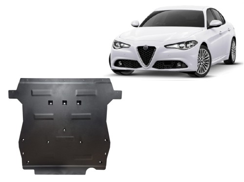 Stalowa płyta pod silnik Alfa Romeo Giulia (2015-2026)