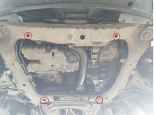 Stalowa płyta pod silnik Volvo S60 (2000-2009)
