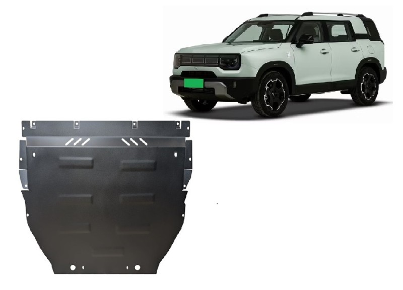 Stalowa płyta pod silnik Baic Beijing BJ30 (2024-2026)