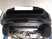 Stalowa płyta pod silnik Skoda Superb - reczna skrzynia biegow (2015-2024)