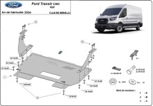Aluminiowa płyta pod silnik Ford Transit V363 4x4 (2024-2026)