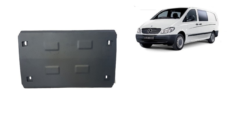 Stalowa płyta pod silnik Mercedes Vito W639 - 2.2 D 4x2 (2003-2014)