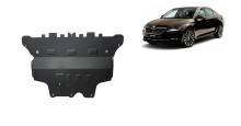 Stalowa płyta pod silnik Skoda Superb - reczna skrzynia biegow (2015-2024)