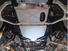 Aluminiowa płyta pod skrzynię biegów Volkswagen Amarok (2022-2026)