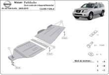 Aluminiowa osłona skrzyni biegów Nissan Pathfinder (2005-2015)