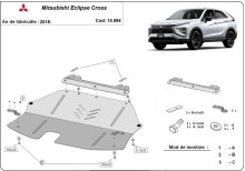 Stalowa płyta pod silnik Mitsubishi Eclipse Cross (2018-2026)