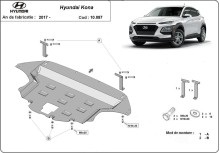 Stalowa płyta pod silnik Hyundai Kona (2018-2023)