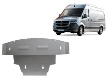 Aluminiowa płyta pod silnik Mercedes Sprinter - RWD (2018-2026)