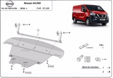 Stalowa płyta pod silnik Nissan NV300 (2014-2021)