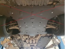 Stalowa płyta pod skrzynię biegów Audi A8 (2010-2017)