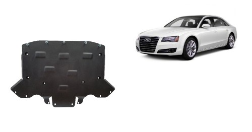 Stalowa płyta pod skrzynię biegów Audi A8 (2010-2017)