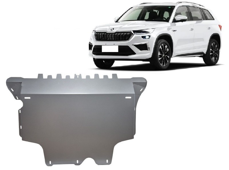 Aluminiowa płyta pod silnik Skoda Kodiaq (2024-2026)
