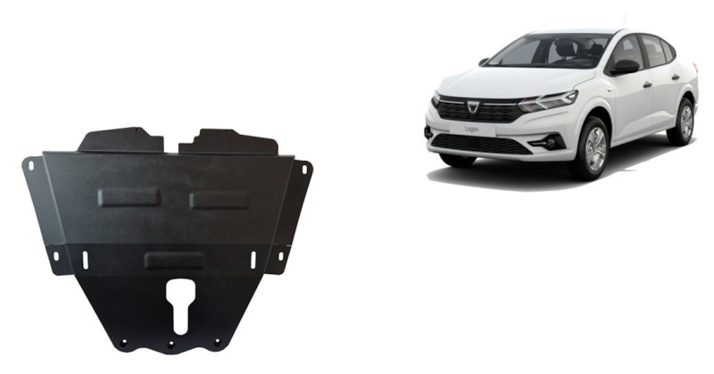 Stalowa płyta pod silnik Dacia Logan (2021-2026)
