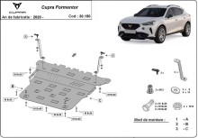 Stalowa płyta pod silnik Cupra Formentor (2020-2026)