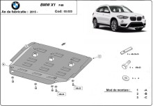 Stalowa płyta pod silnik BMW X1 F48 (2015-2022)