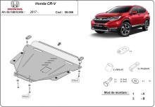 Stalowa płyta pod silnik Honda CR-V (2017-2022)