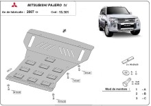 Stalowa płyta pod silnik Mitsubishi Pajero 4 (V80, V90) (2007-2021)