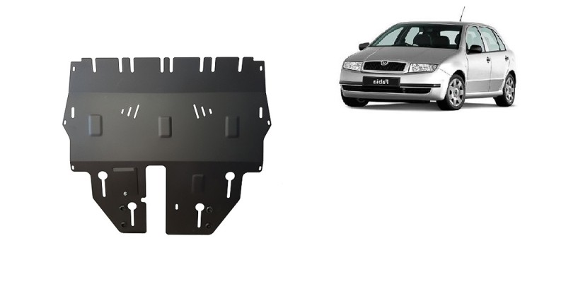 Stalowa płyta pod silnik Skoda Fabia 1 (1999-2007)