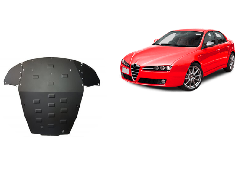 Stalowa płyta pod silnik Alfa Romeo 159 (2004-2011)