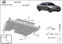 Stalowa płyta pod silnik Volvo S80 (2006-2016)