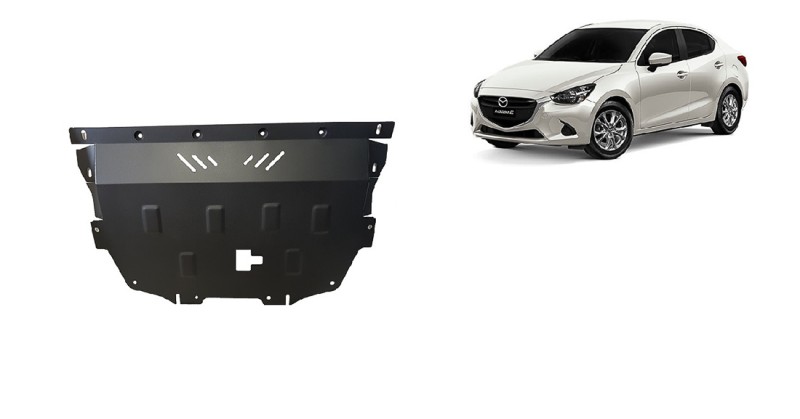Stalowa płyta pod silnik Mazda 2 (2014-2026)