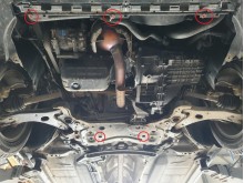 Stalowa płyta pod silnik Volvo S40 (2004-2012)