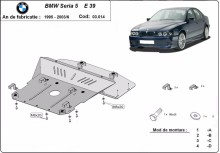 Stalowa płyta pod silnik BMW Seria5 E39 (1995-2003)