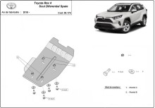 Stalowa płyta pod dyferencjał Toyota RAV 4 (2018-2026)