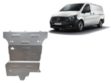 Aluminiowa płyta pod silnik Mercedes V-Class W447, 4x4 (2020-2026)