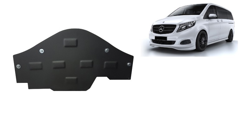 Stalowa płyta pod silnik System Start-Stop Mercedes Viano W447, 4x2, 1.6 D (2014-2026)