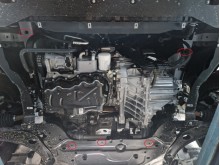 Aluminiowa płyta pod silnik Ford Tourneo Custom (2023-2026)