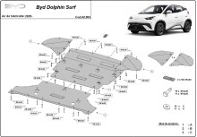 Stalowa płyta pod silnik BYD Dolphin Surf (2025-2026)