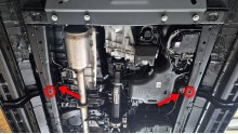 Stalowa osłona dyferencjału Toyota Hilux (2026-2026)