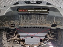 Aluminiowa płyta pod skrzynię biegów Nissan Navara (2005-2015)