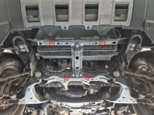 Stalowa płyta pod chłodnicę Toyota Land Cruiser 250 (2024-2026)
