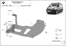 Stalowa płyta pod katalizator Renault Master 3 (2022-2026)
