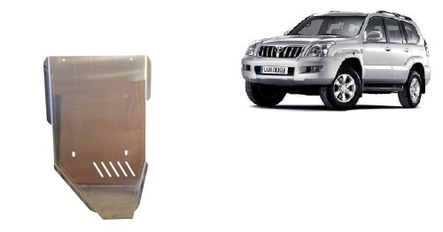 Aluminiowa płyta pod skrzynię biegów Toyota Land Cruiser J120 (2002-2009)