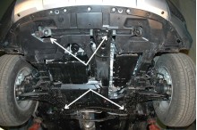 Stalowa płyta pod silnik Mitsubishi Outlander (2006-2012)