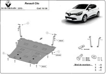 Stalowa płyta pod silnik Renault Clio 5 (2019-2025)