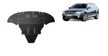 Stalowa płyta pod silnik Audi A6 Allroad 2 - z bokami (2005-2011)