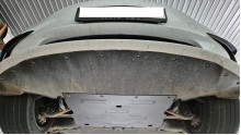 Stalowa płyta pod silnik elektrycznego przedniego Tesla Model Y AWD (2020-2023)