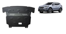 Stalowa płyta pod silnik Hyundai Santa Fe (2012-2018)