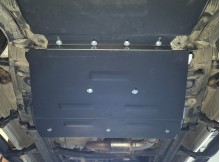 Stalowa płyta pod skrzynię biegów i reduktor Volkswagen Amarok - V6 automat (2016-2022)