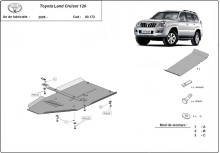 Aluminiowa płyta pod skrzynię biegów Toyota Land Cruiser J120 (2002-2009)