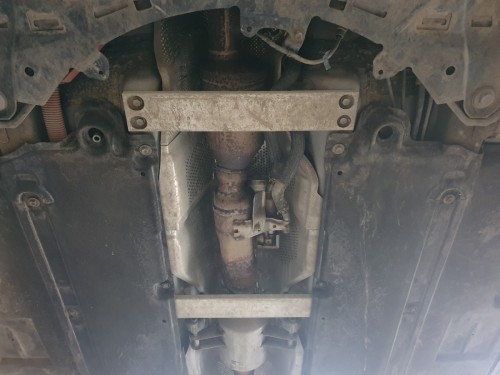 Aluminiowa płyta pod katalizator do Toyota C-HR (2016-2023)