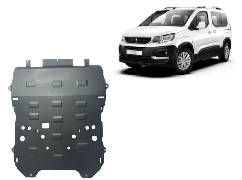 Stalowa płyta pod silnik Peugeot Rifter (2018-2026)
