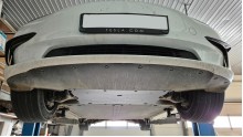 Stalowa płyta pod silnik elektrycznego przedniego Tesla Model 3 AWD (2017-2026)
