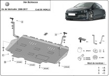 Aluminiowa płyta pod silnik Volkswagen Scirocco (2008-2017)